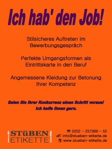Ich hab den Job